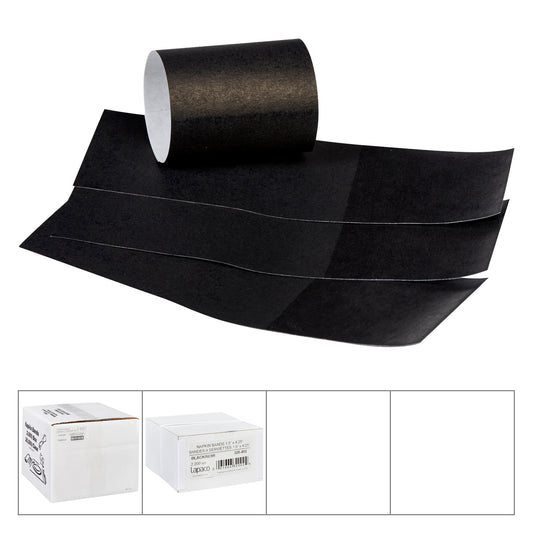 Napkin Band Black " " 20000 Each - 1 Per Case.