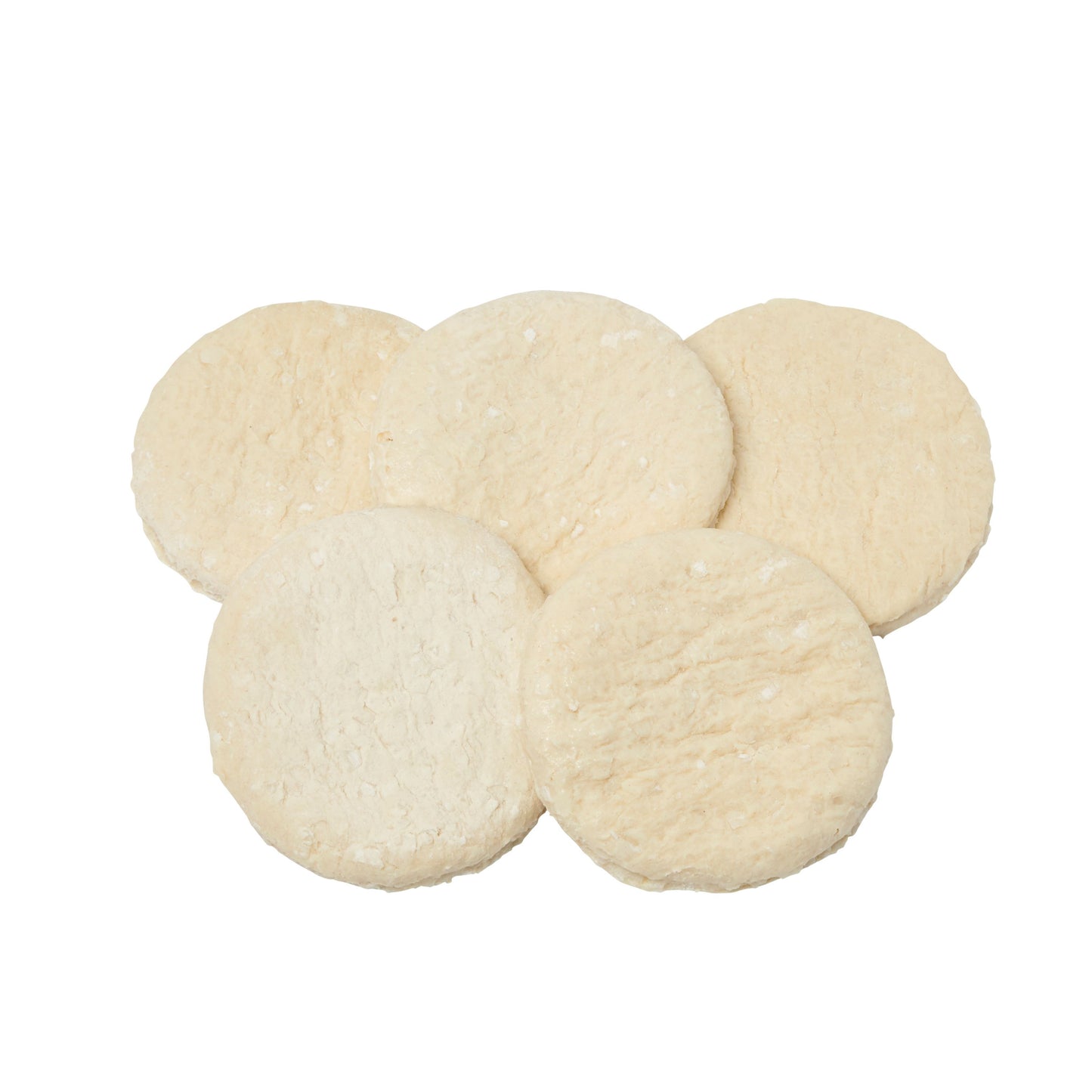 Biscuit Jumbo 3" Round With Split 3.25 Ounce Size - 168 Per Case.