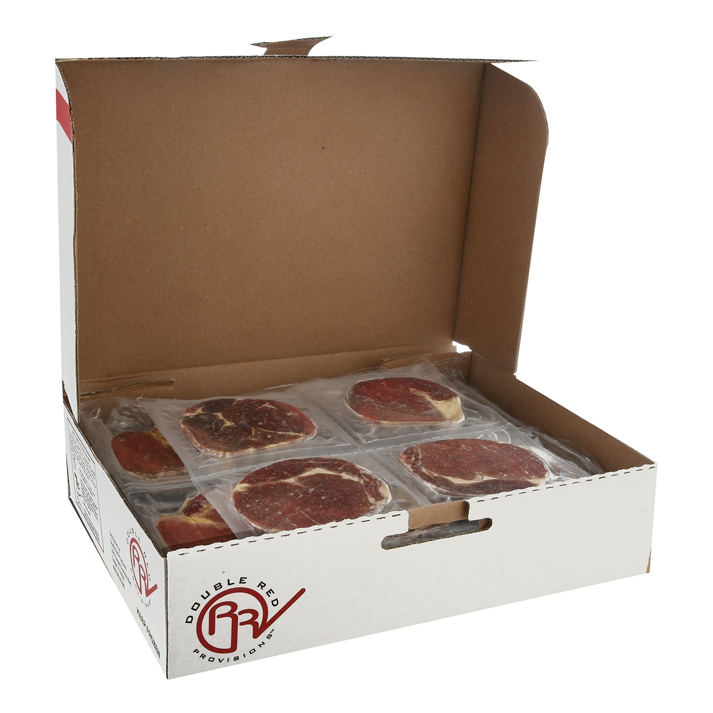 Steak Beef Ribeye Tenderized 6 Ounce Size - 28 Per Case.