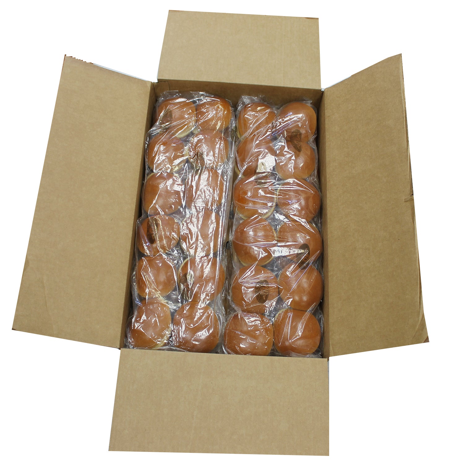 5" Sweet Brioche Bun Slice 2.27 Ounce Size - 96 Per Case.