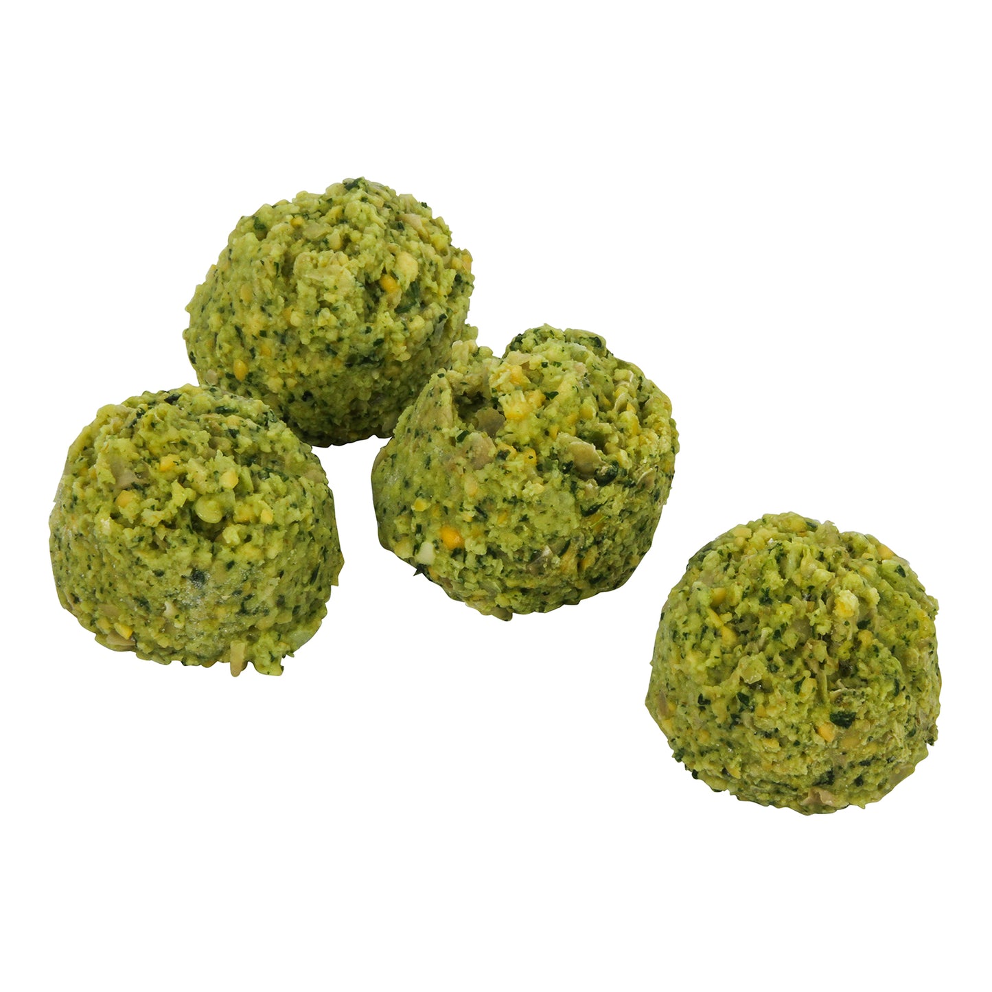 Falafel Fritters Uncooked Puck 4 Pound Each - 4 Per Case.