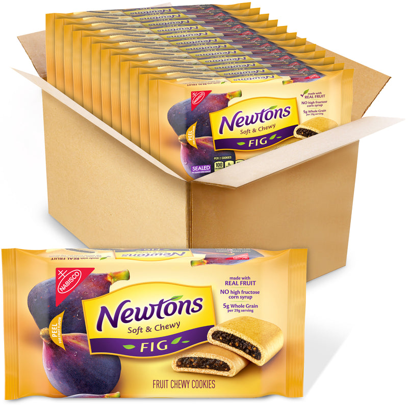 Fig Newton Bars 10 Ounce Size - 12 Per Case.