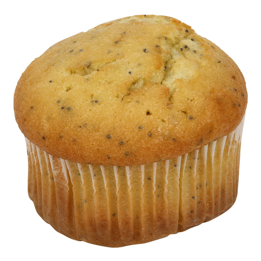 Muffin Lemon Poppy Seed Individually Wrapped 4 Ounce Size - 24 Per Case.