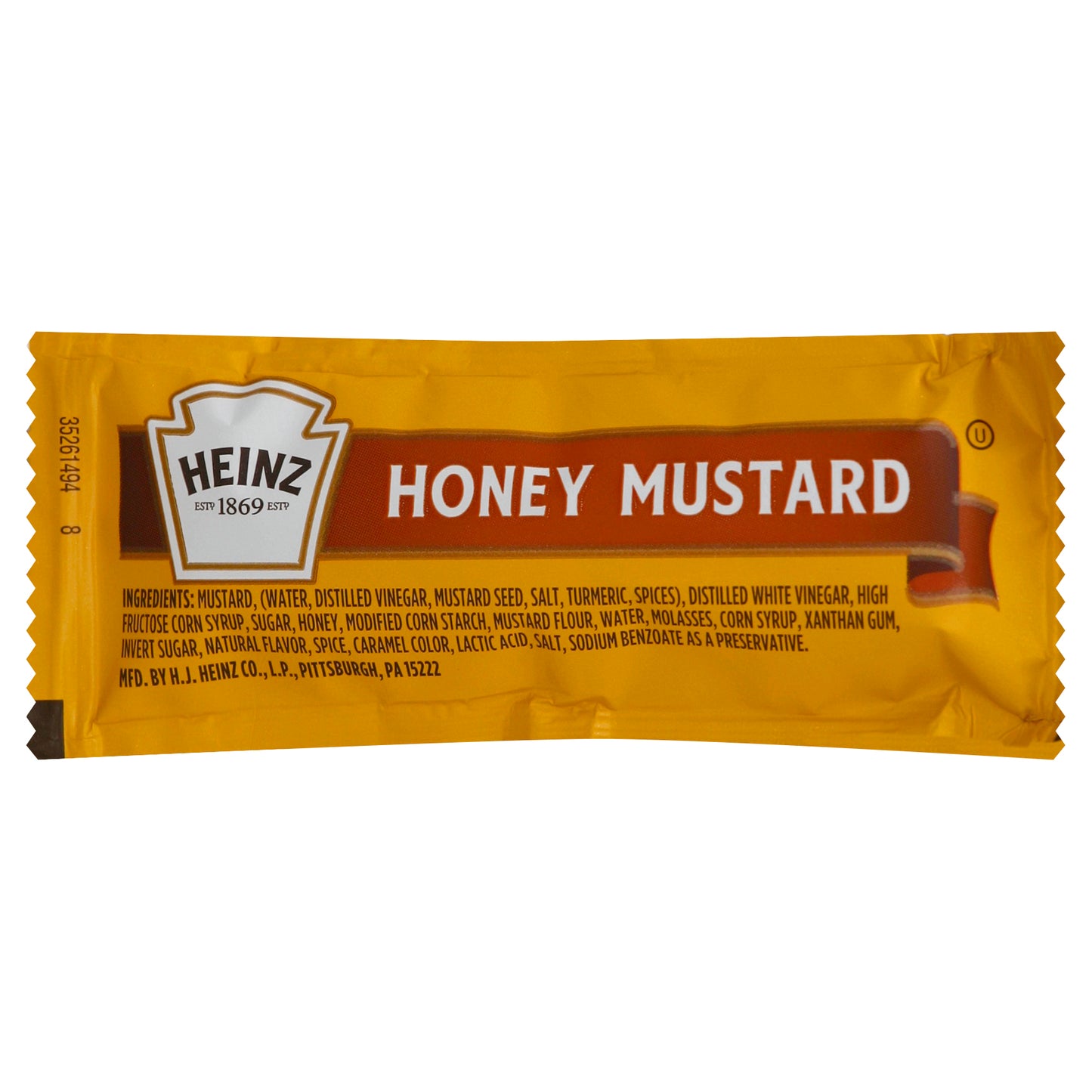 HEINZ Single Serve Honey Mustard Dressing 12 Gram Packets 200 Per Case