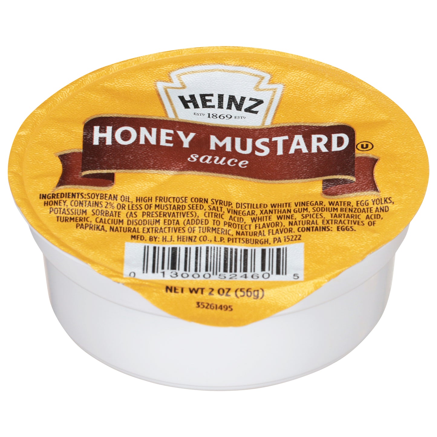 Heinz Honey Mustard Sauce 60 Casepack 2 Dipping Cups