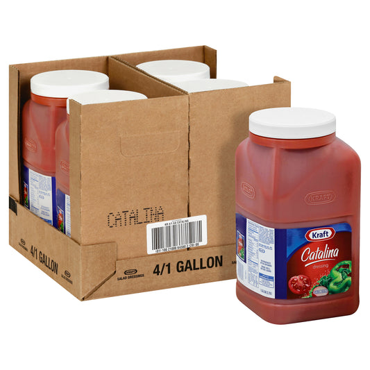 KRAFT Catalina Salad Dressing 1 gal. Jugs 4 Per Case