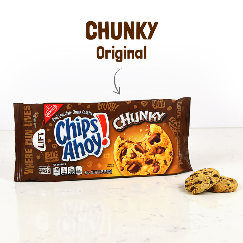 Chips Ahoy Chunky 11.75 Ounce Size - 12 Per Case.