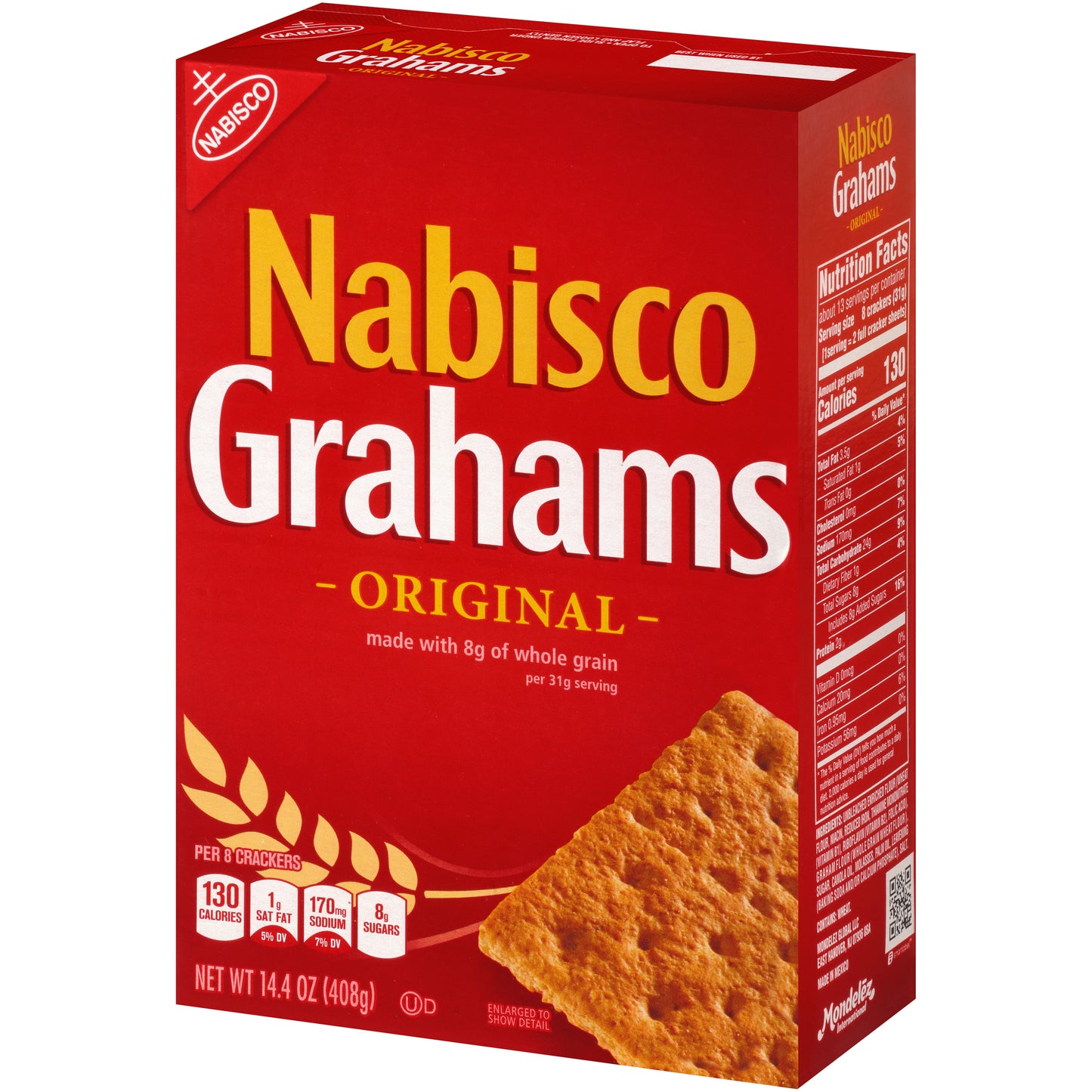 Nabisco Graham Crackers Original 14.4 Ounce Size - 12 Per Case.