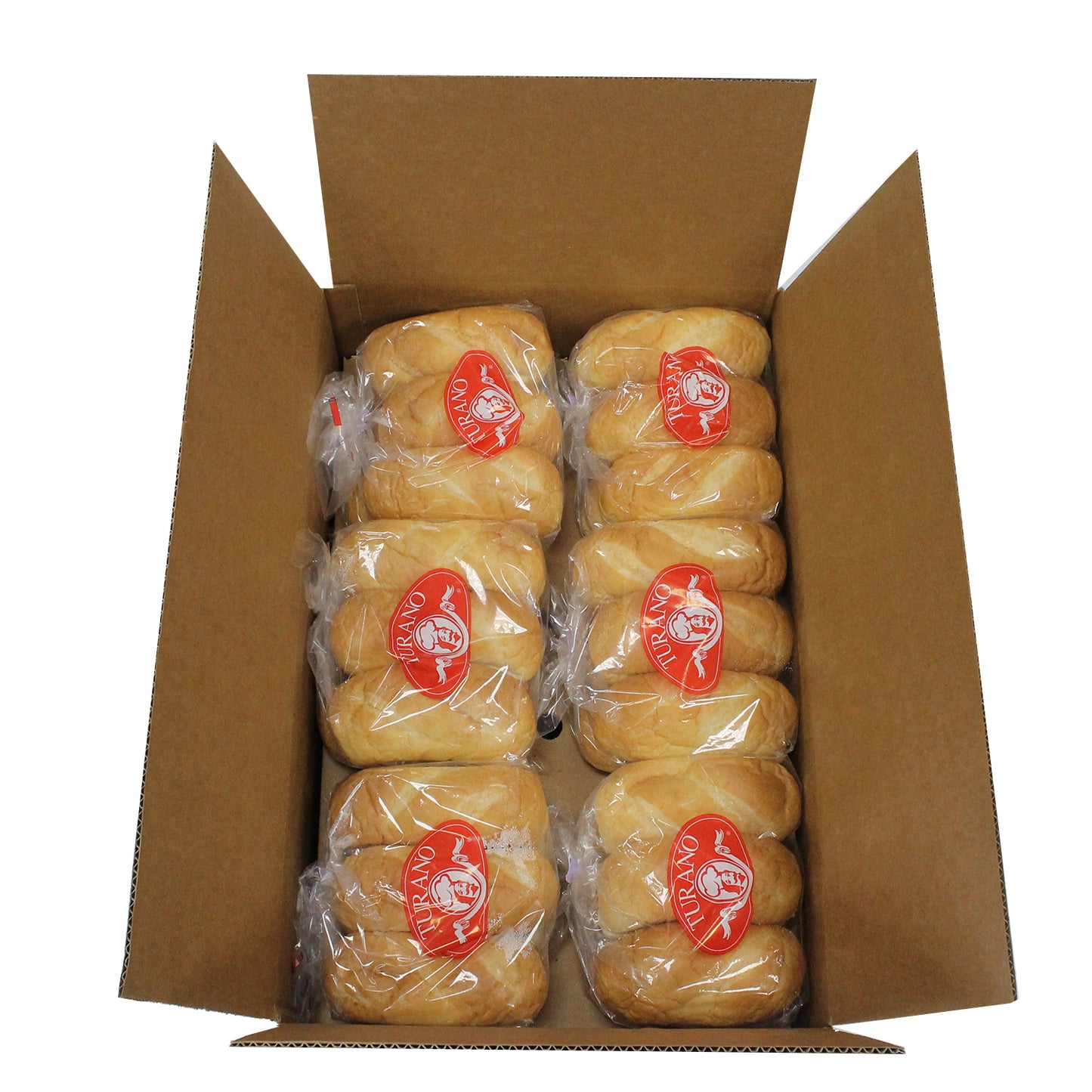 Philly Soft Hoagie Rolls Hgd 3.1 Ounce Size - 72 Per Case.