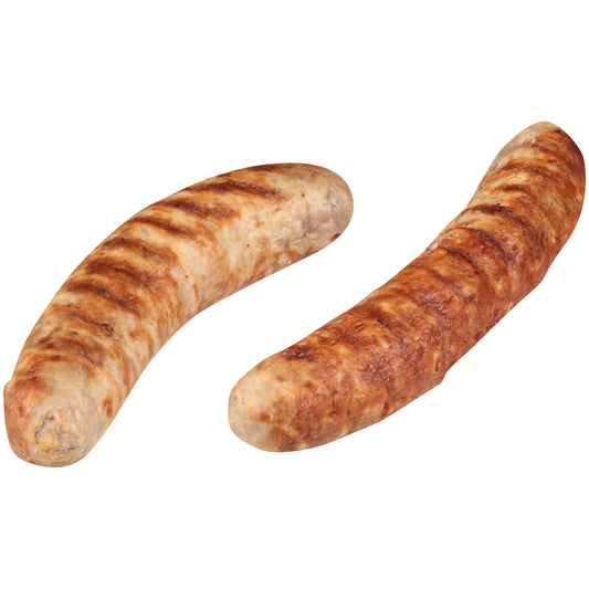 Johnsonville Cooked Natural Casing Original Bratwurst Pork Sausage Links 5 Pound Each - 2 Per Case.