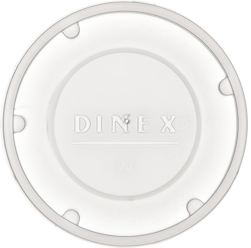 Dinex Translucent Tumbler Lid Translucent 2.625 In - 1000 Per Case.