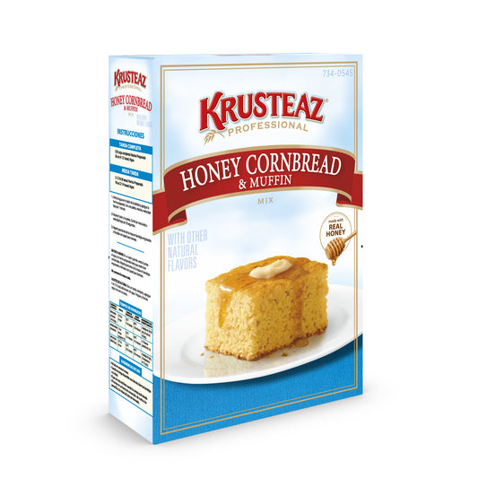 Krusteaz Pro Honey Cornbread Mix 5 Pound Each - 6 Per Case.