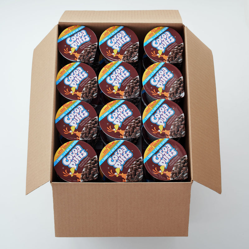 Cocoa Puffs™ Cereal Less Sugar Single Serve K Eq Grain 2 Ounce Size - 60 Per Case.