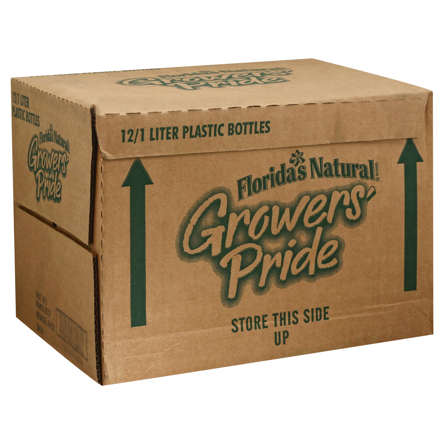 Fl Nat Growers' Pride From Concentrate Shelfstable Orange Juice 1 Liter - 12 Per Case.