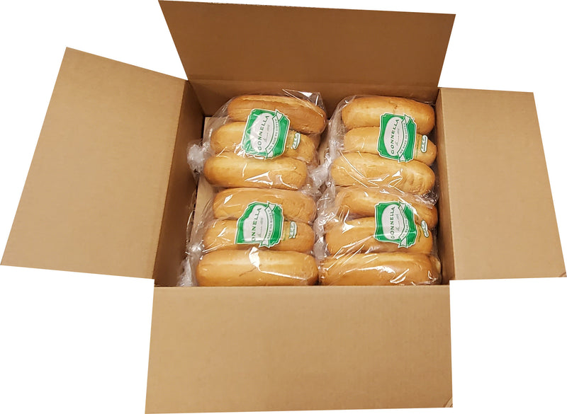 8" French Roll 4.8 Ounce Size - 48 Per Case.