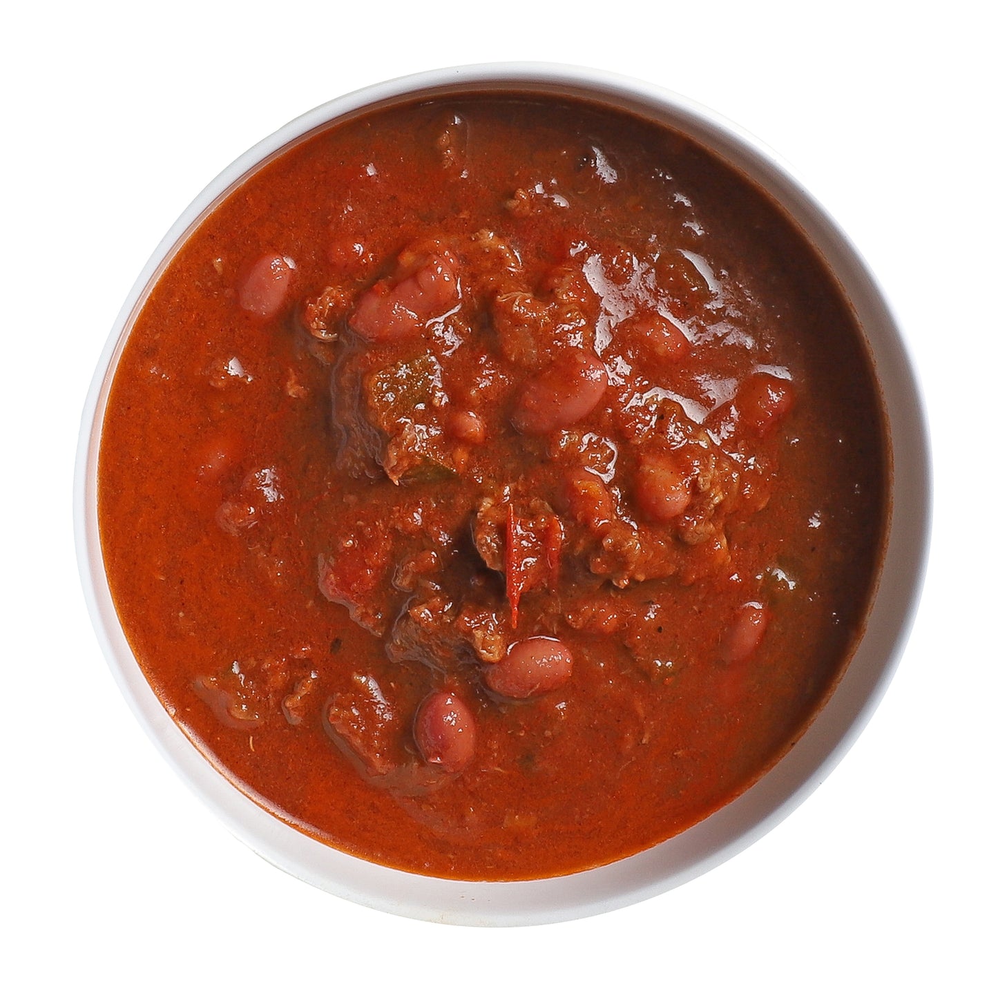 Kettle Cuisine Angus Steak Chili With Beans 4 Pound Each - 4 Per Case.