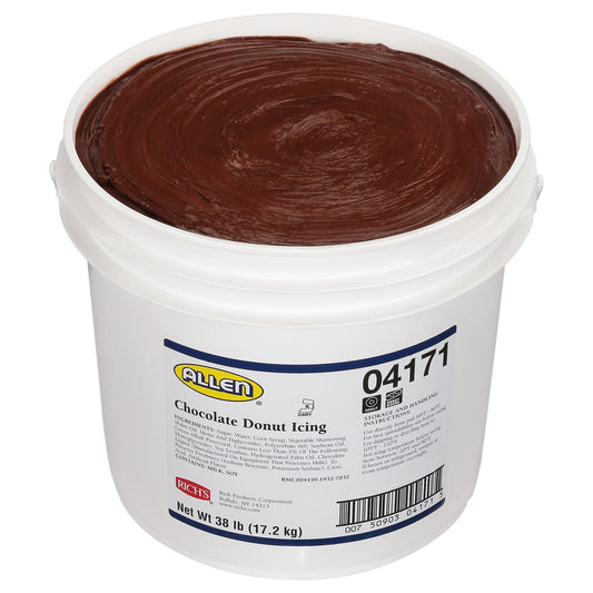 Allen® Donut Icing Chocolate 38 Pound Each - 1 Per Case.