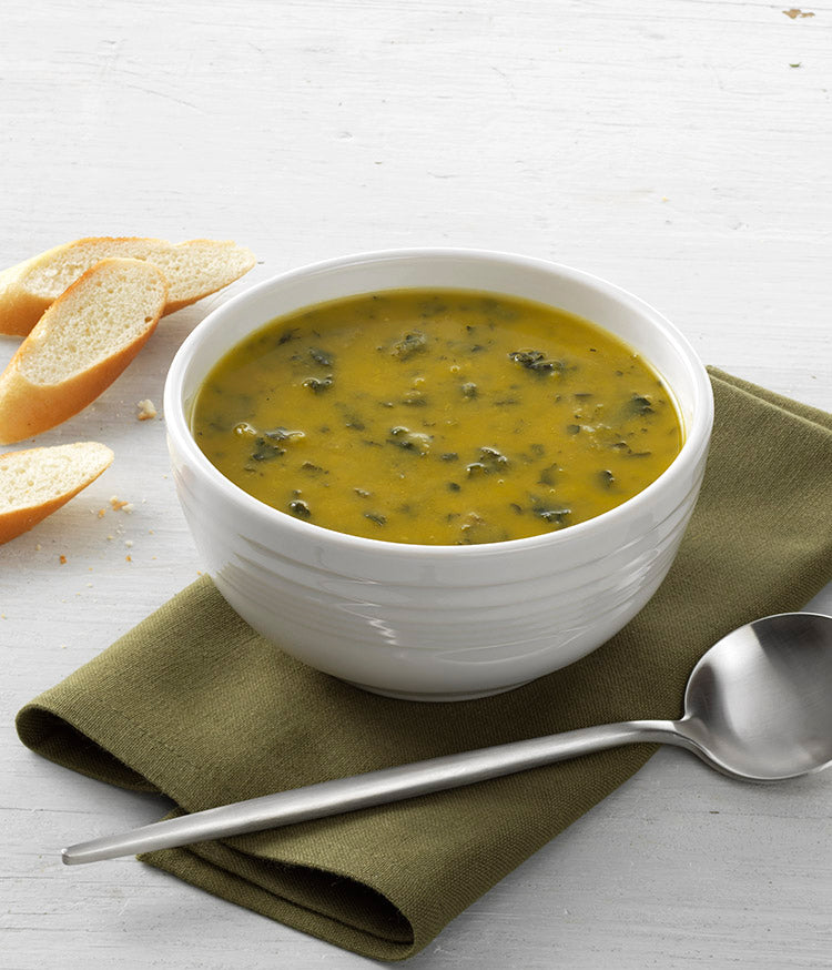 Organic Split Pea & Kale Soup 4 Pound Each - 4 Per Case.