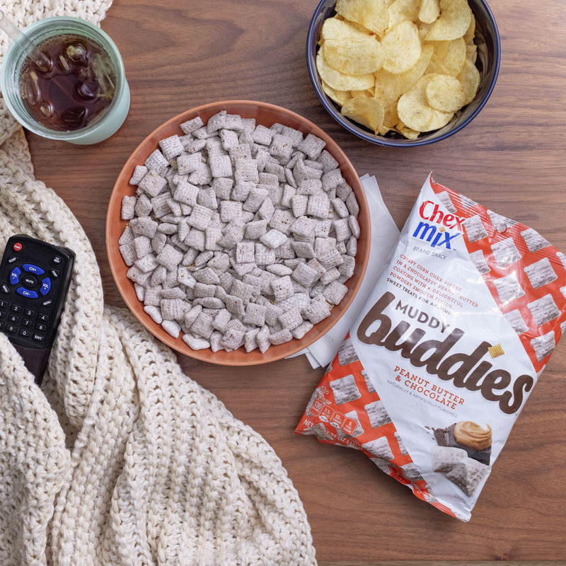 Chex Mix™ Muddy Buddies™ Snack Mix Single Serve Peanut Butter & Chocolate 1.75 Ounce Size - 60 Per Case.