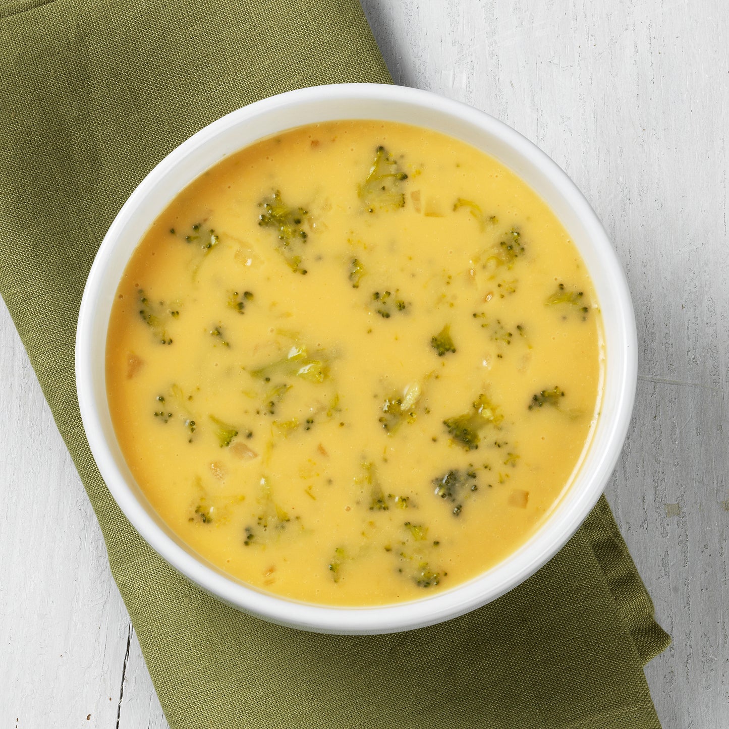 Soup Supreme Signature Broccoli Cheddar Soup 8 Pound Each - 4 Per Case.