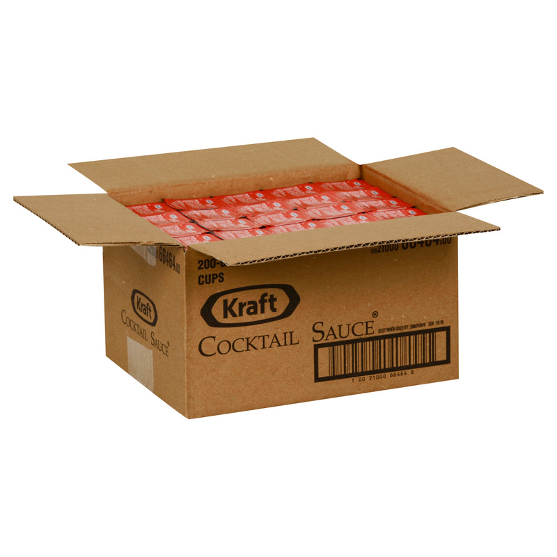 KRAFT Single Serve Cocktail Sauce Cup 0.75 Ounce Cup 200 Per Case