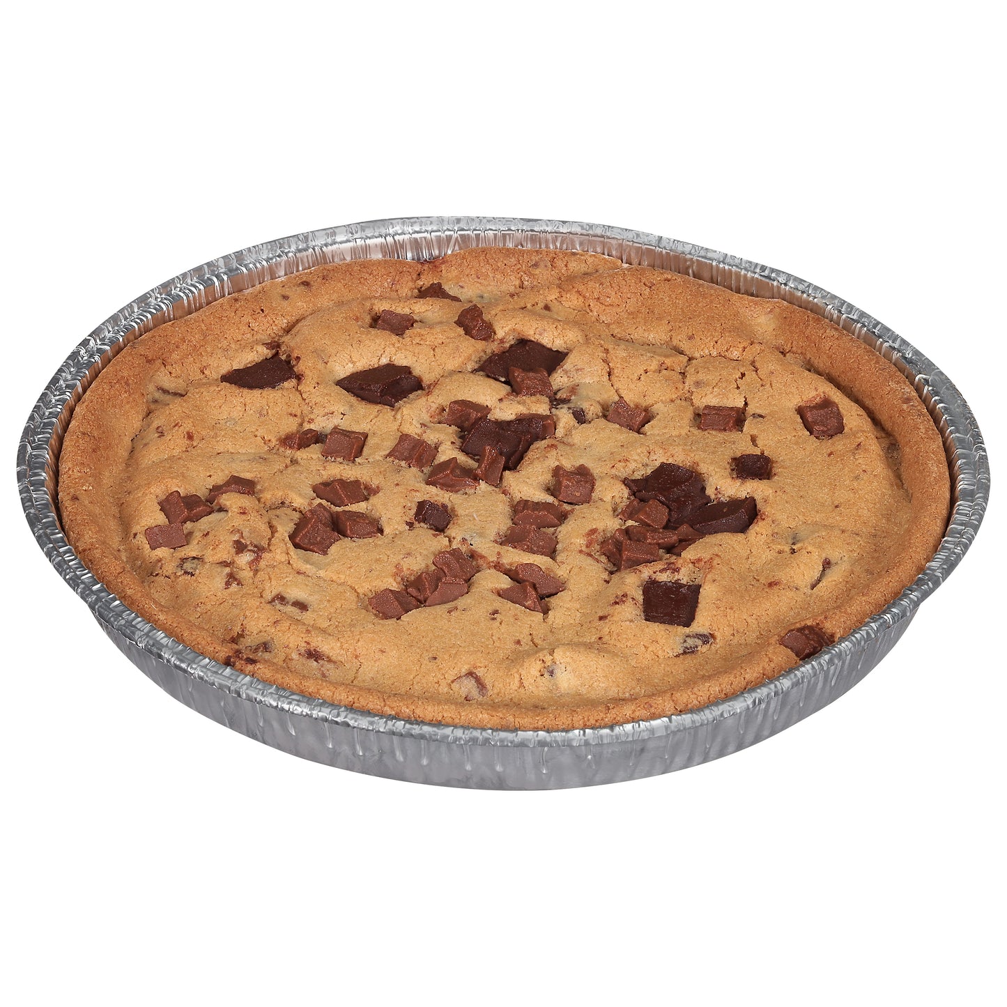 Chocolate Chunk Pizza Cookie In An 8" Round Pan 11.4 Ounce Size - 24 Per Case.