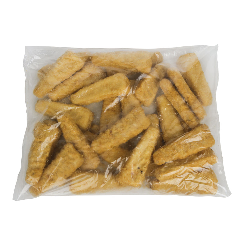 Battered Cod Wedge Kosher 5 Pound Each - 2 Per Case.