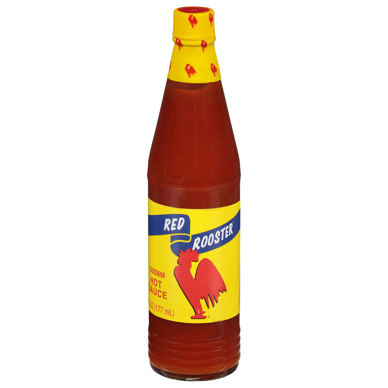 Louisiana Hot Sauce Red Rooster Hot Sauce 6 Fluid Ounce - 24 Per Case.