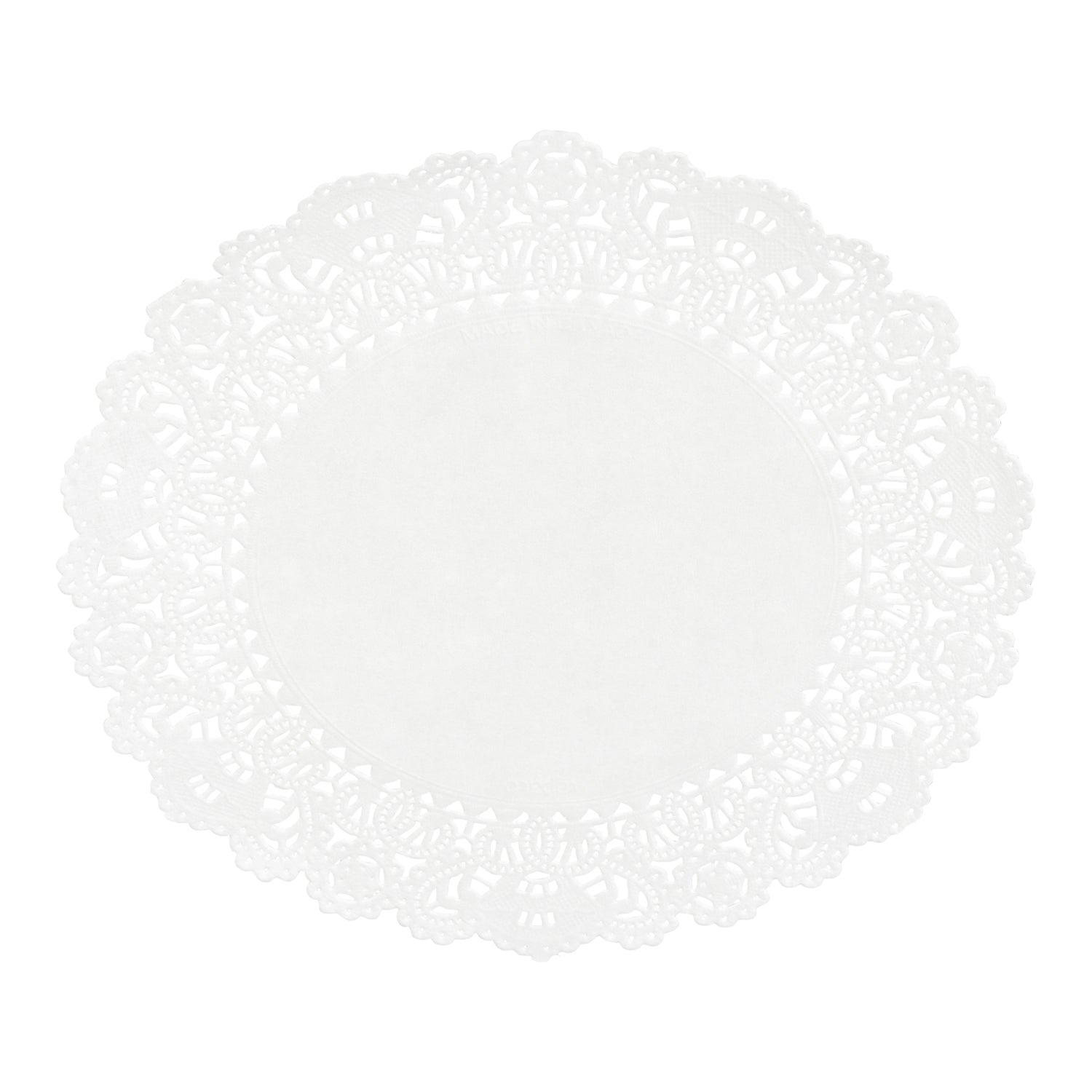 Lapaco 6" Normandy Lace Doilies 1000 Count Packs - 1 Per Case.