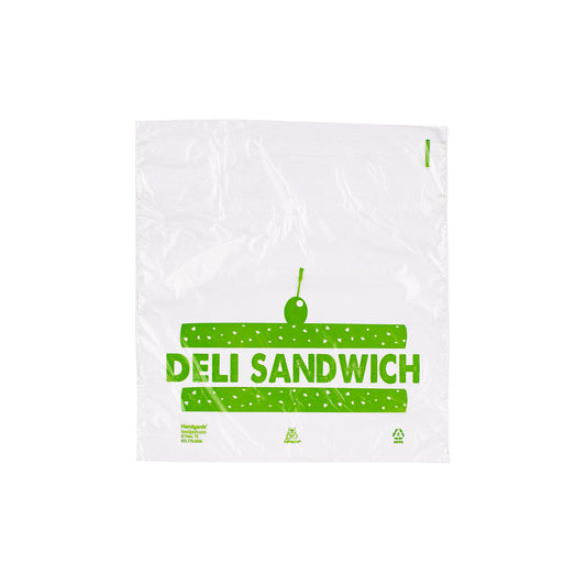 Bag High Density Saddle Printed Deli Bag 2000 Each - 1 Per Case.