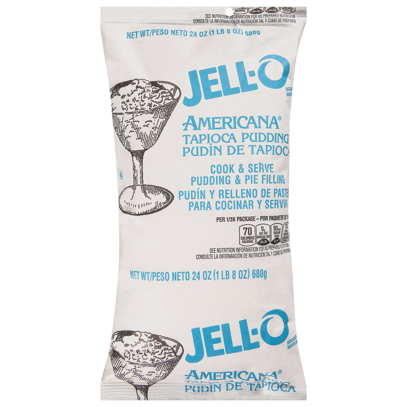 JELL-O Tapioca Pudding 24 Ounce Pouch 12