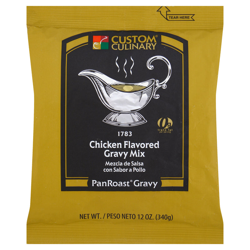 Mix Gravy Chicken Flavored Shelf Stable 12 Ounce Size - 8 Per Case.