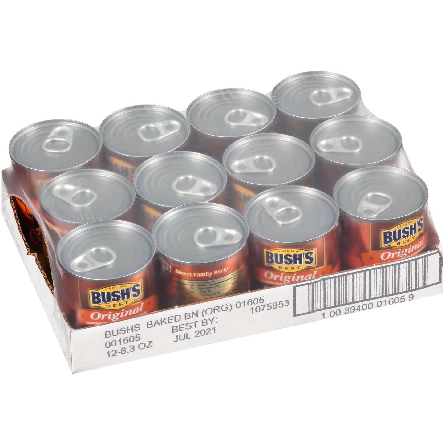 Baked Bean Pop Top 8.3 Ounce Size - 12 Per Case.