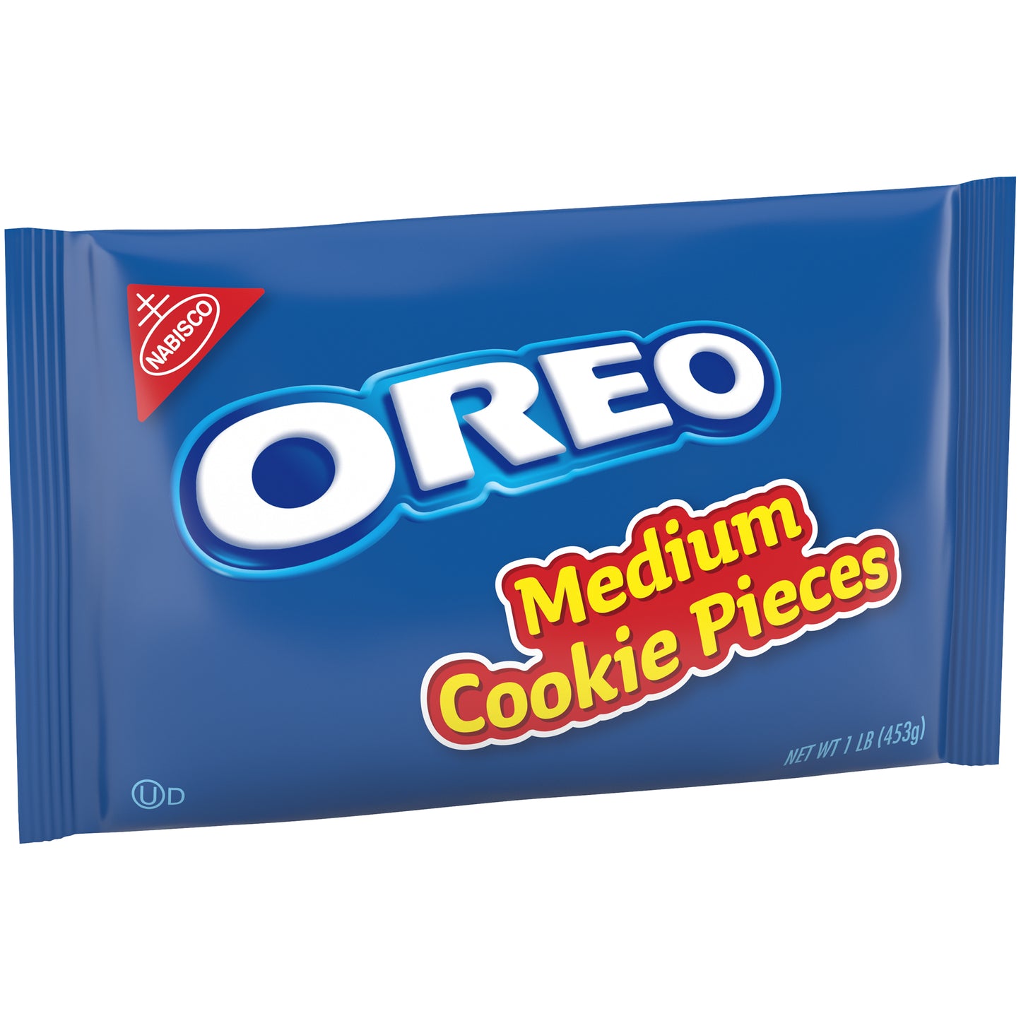 Medium Oreo Cookie Pieces 1 Pound Each - 12 Per Case.