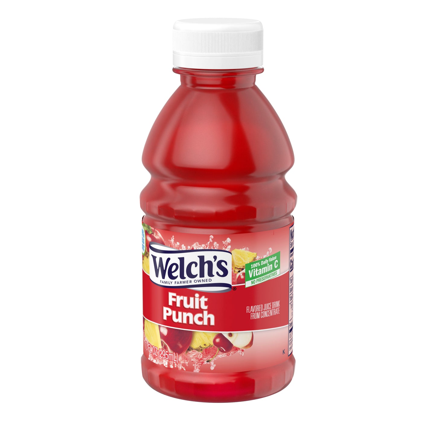 Fl Juice Drink Fruit Punch 10 Fluid Ounce - 24 Per Case.