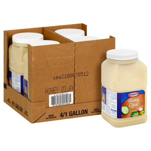 KRAFT Signature Honey Dijon Dressing 1 gal. Jugs 4 Per Case