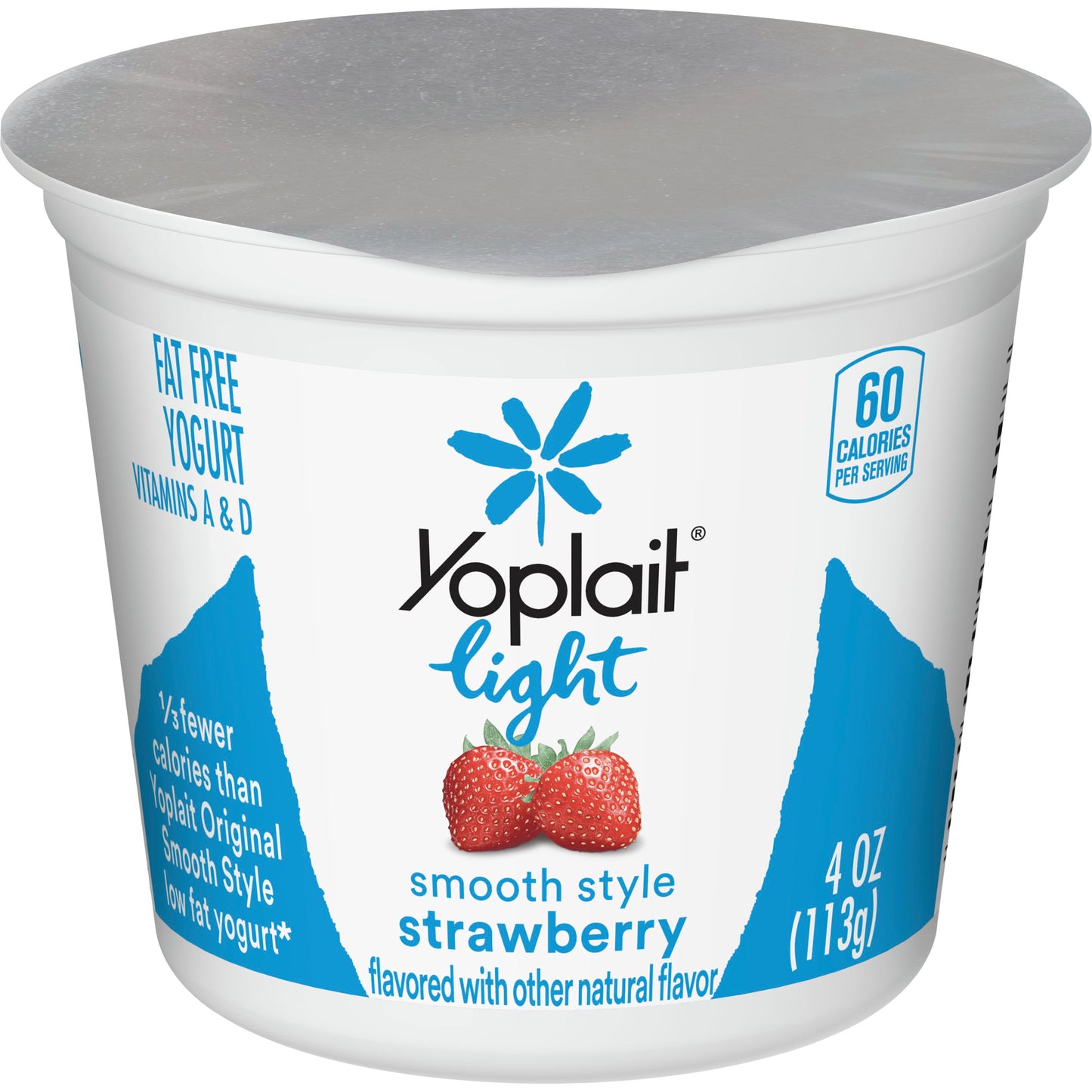 Yoplait® Light Yogurt Single Serve Cup Variety Strawberry Banana 4 Ounce Size - 48 Per Case.