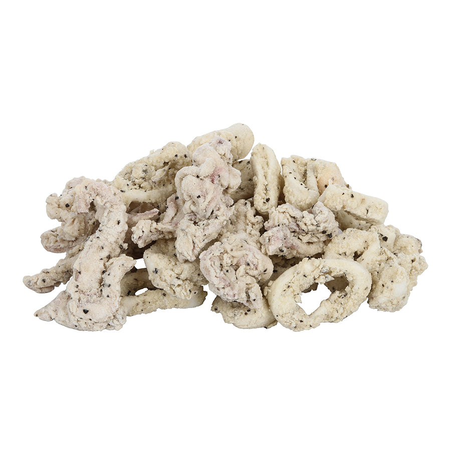 Breaded Salt & Pepper Calamari 9 Ounce Size - 16 Per Case.