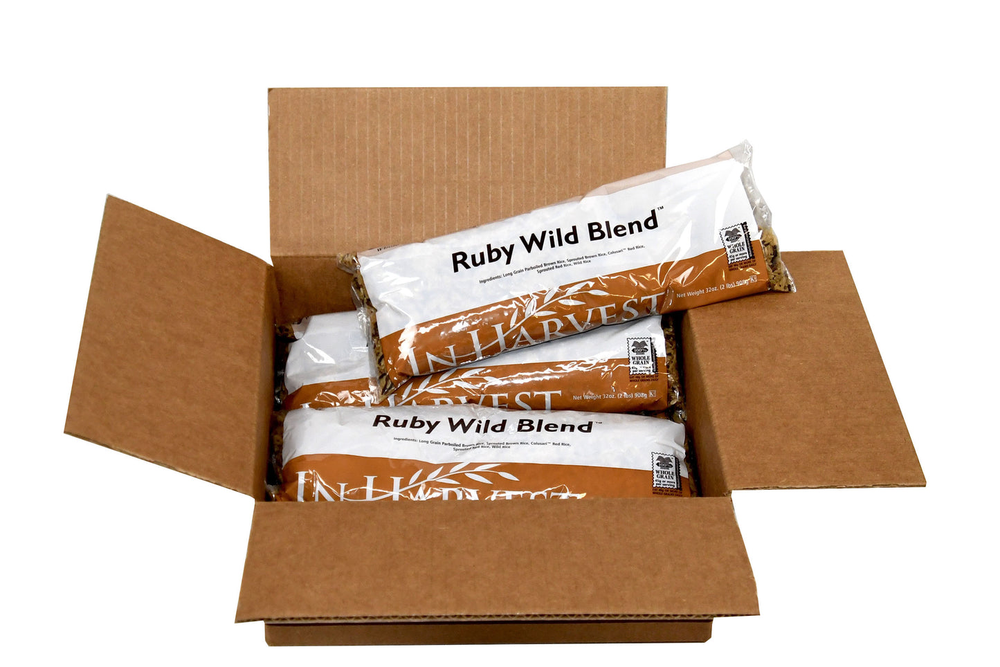 Ruby Wild Blend Rice 2 Pound Each - 6 Per Case.