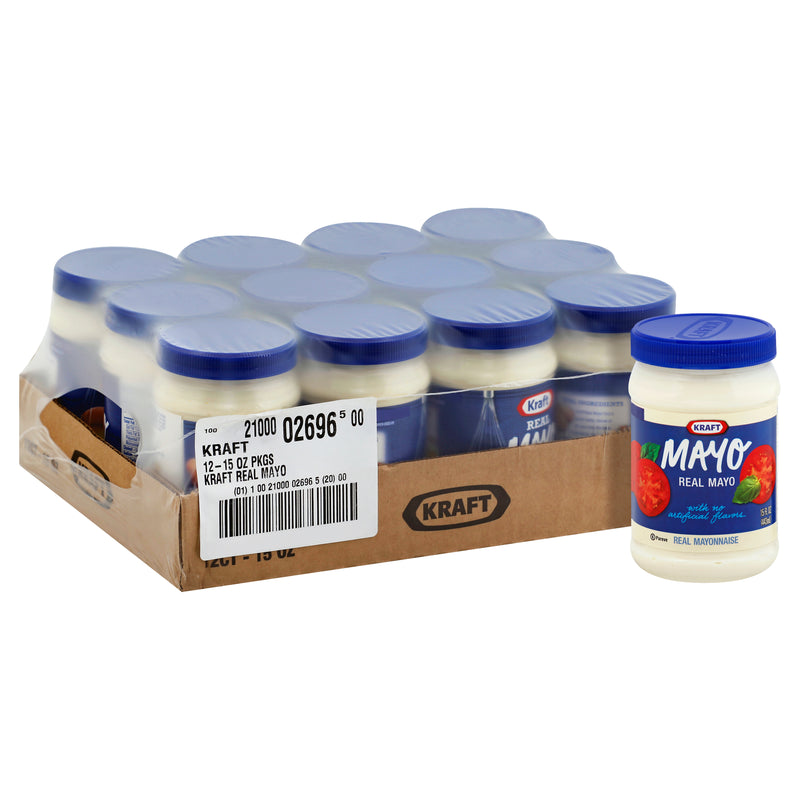 Kraft Mayonnaise, Gr 394 Grams Each - 12 Per Case.