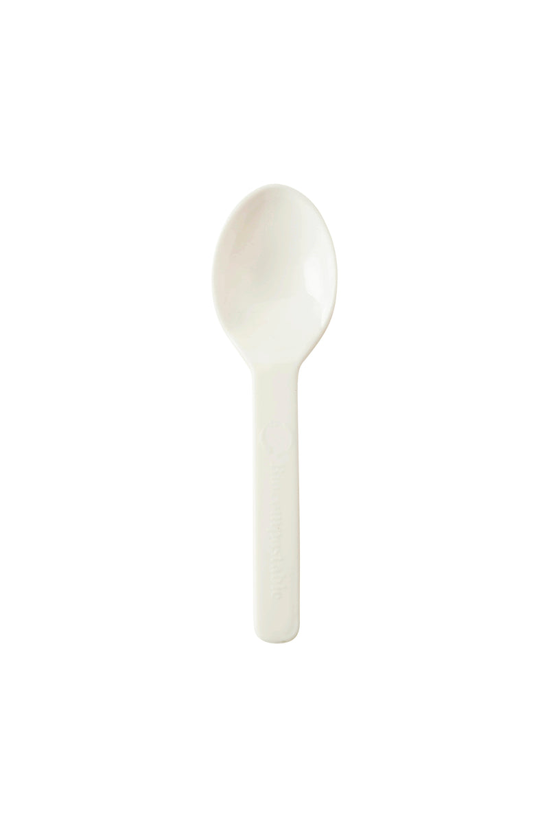 In Tasting Spoons Pla Upto Compostable 200 Each - 3000 Per Case.