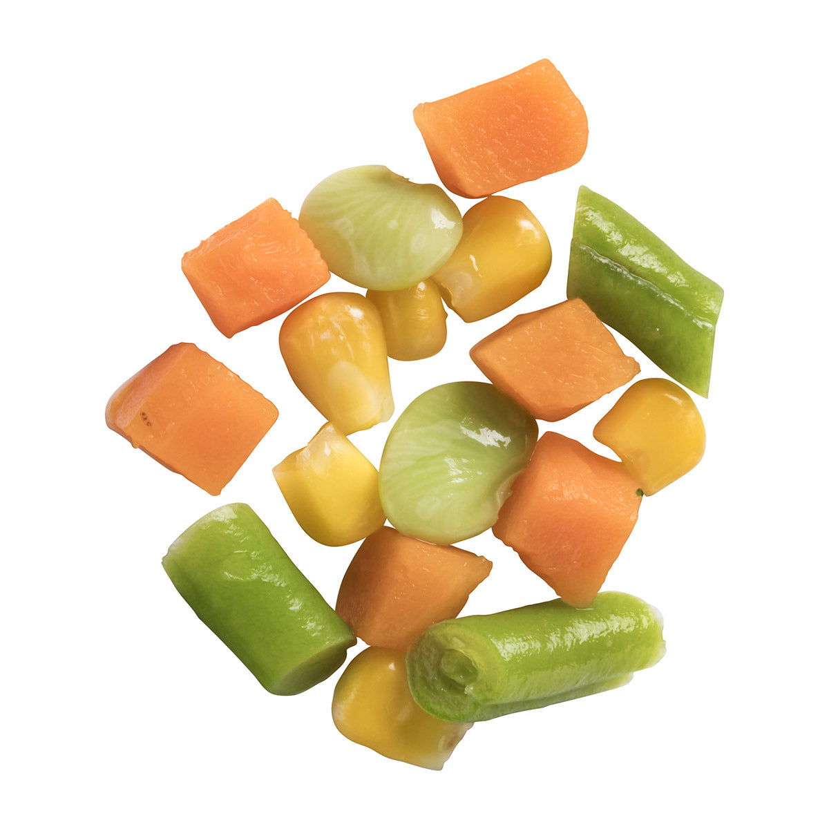Simplot Simple Goodness Classic Vegetables Way Vegetable Blend 2.5 Pound Each - 12 Per Case.