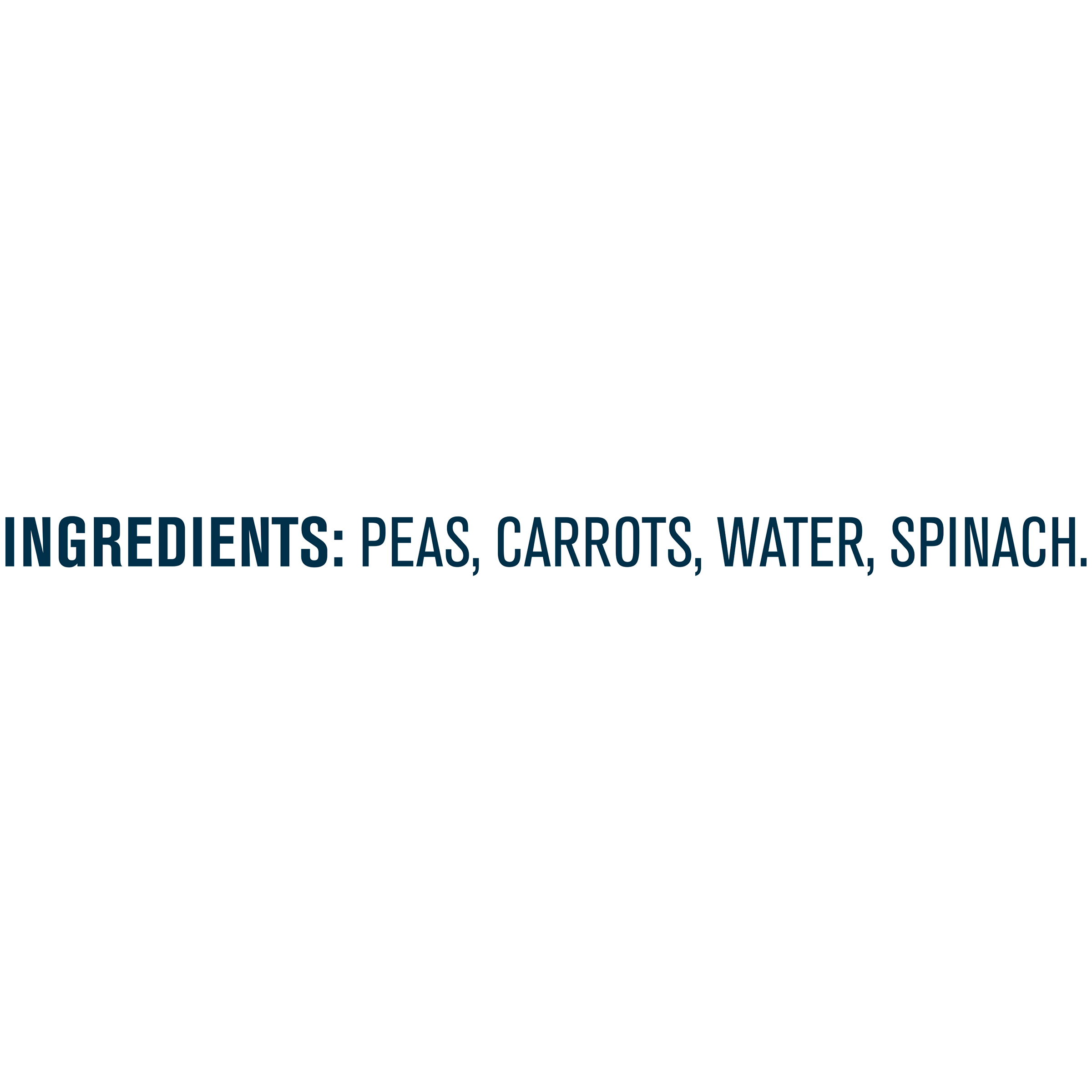(2 pack of 4 Oz) Gerber 2nd Foods Pea Carrot Spinach Baby Food 8 Ounce Size - 8 Per Case.