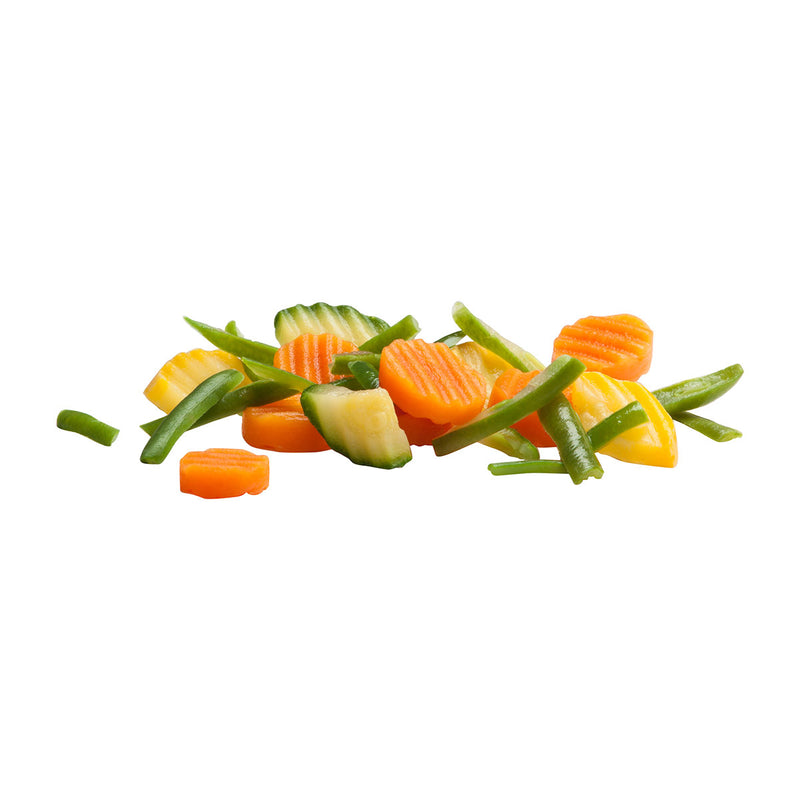 Simplot Simple Goodness Classic Vegetables Meadow Vegetable Blend 2 Pound Each - 12 Per Case.