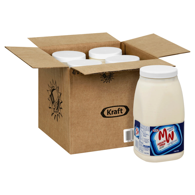 Miracle Whip Original Dressing, GA 1 Gallon - 4 per Case.