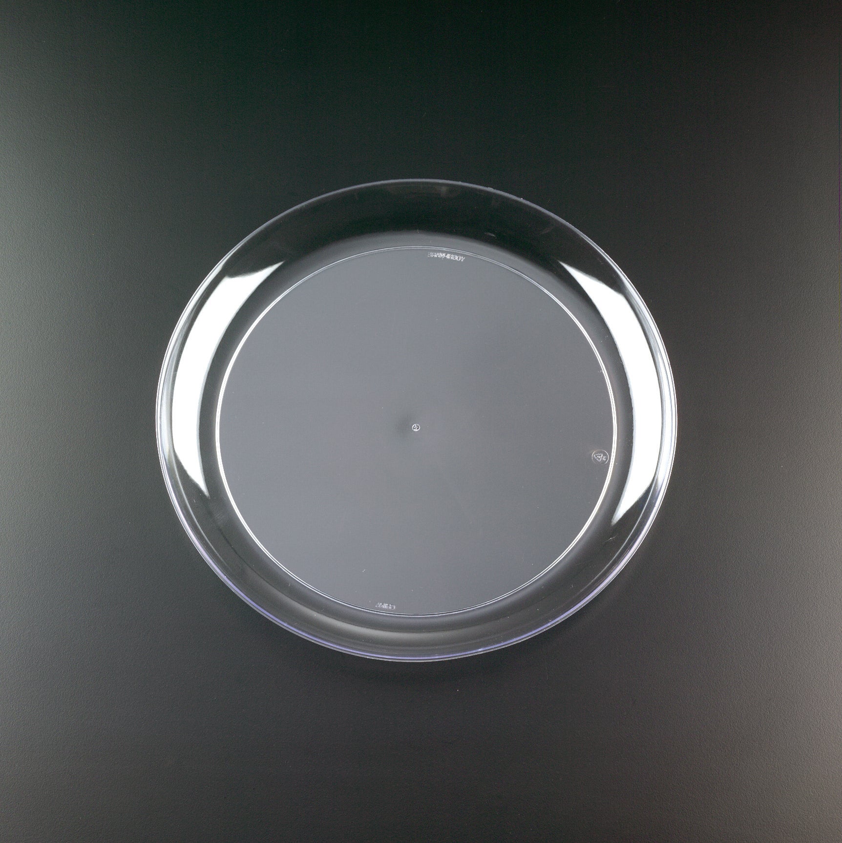 Clear Ware 9" Dinner Plate Clear 250 Each - 1 Per Case.