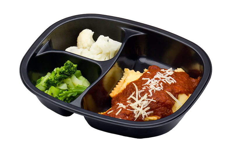 Cheese Ravioli W Marinara Sauce Cauliflower Broccoli 12 Ounce Size - 20 Per Case.