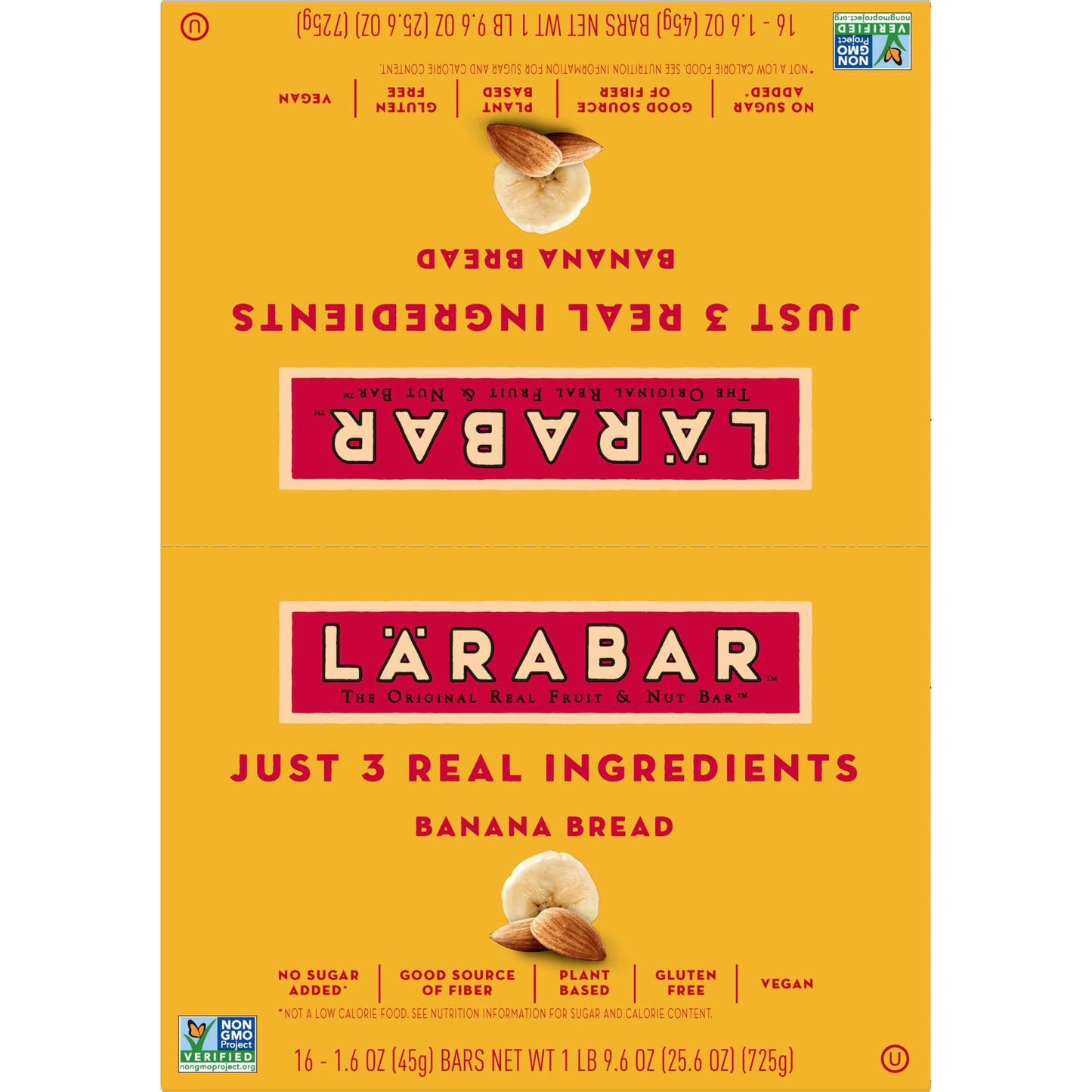 Larabar™ Fruit & Nut Bar Banana Bread Bar 25.6 Ounce Size - 4 Per Case.