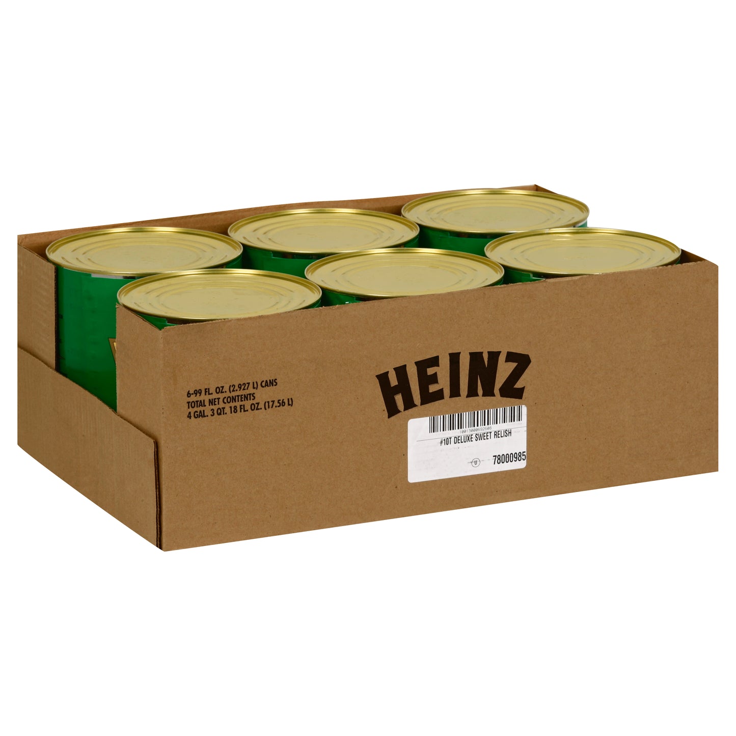 HEINZ Deluxe Sweet Relish #10 Can 99 Fluid Ounce 6 Per Case