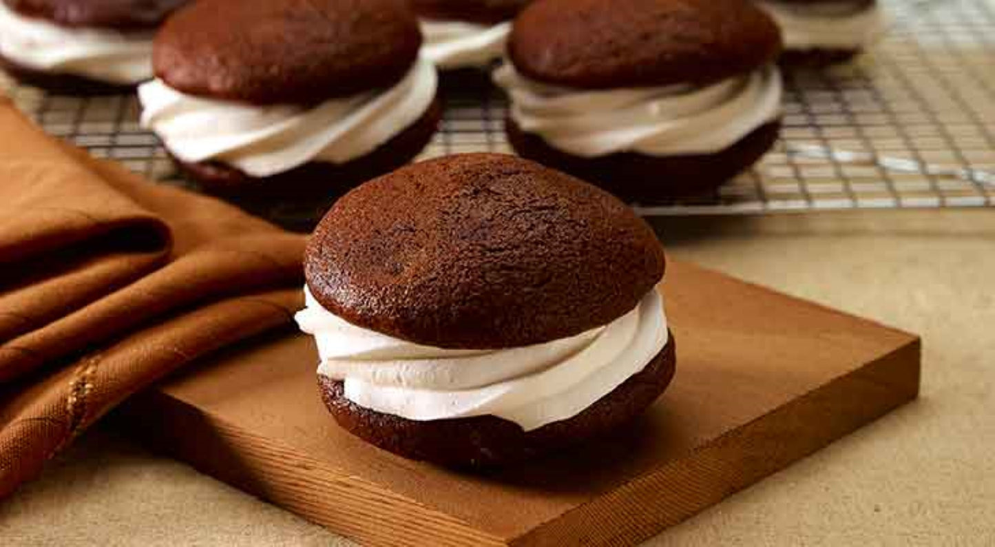 Bake'n Joy Chocolate Flavored Whoopie Pie Shell 1 Ounce Size - 108 Per Case.